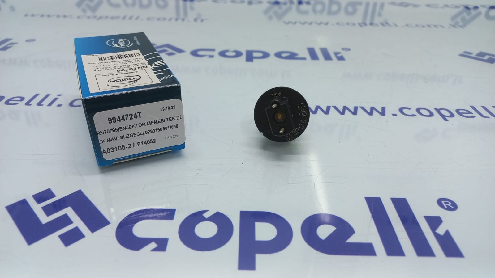 9944724T - (RNT0795)ENJEKTOR MEMESI TEK DELIK MAVI SUZGECLI 0280150661/698 CLIO R9 19 E7J 1,4 UNO70 7701035320 / TRITON