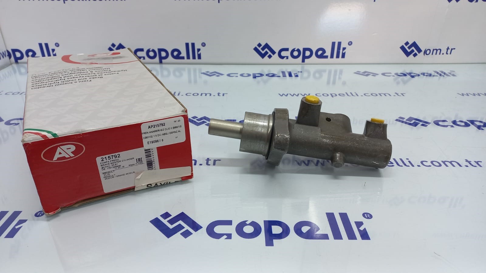 AP215792 - FREN ANAMERKEZ CLIO II (BB0/1/2,CB0/1/2) 1.5 DCI ABSLI ESPSIZ ALUMINYUM 23,81 mm 1998-20057701208838 / AP