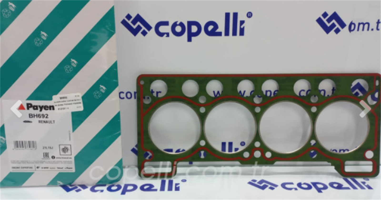 BH692 - SILINDIR KAPAK CONTASI R9 R12 1400 (BH692) 7700705406 7700680689-PAYEN-RENAULT / PAYEN