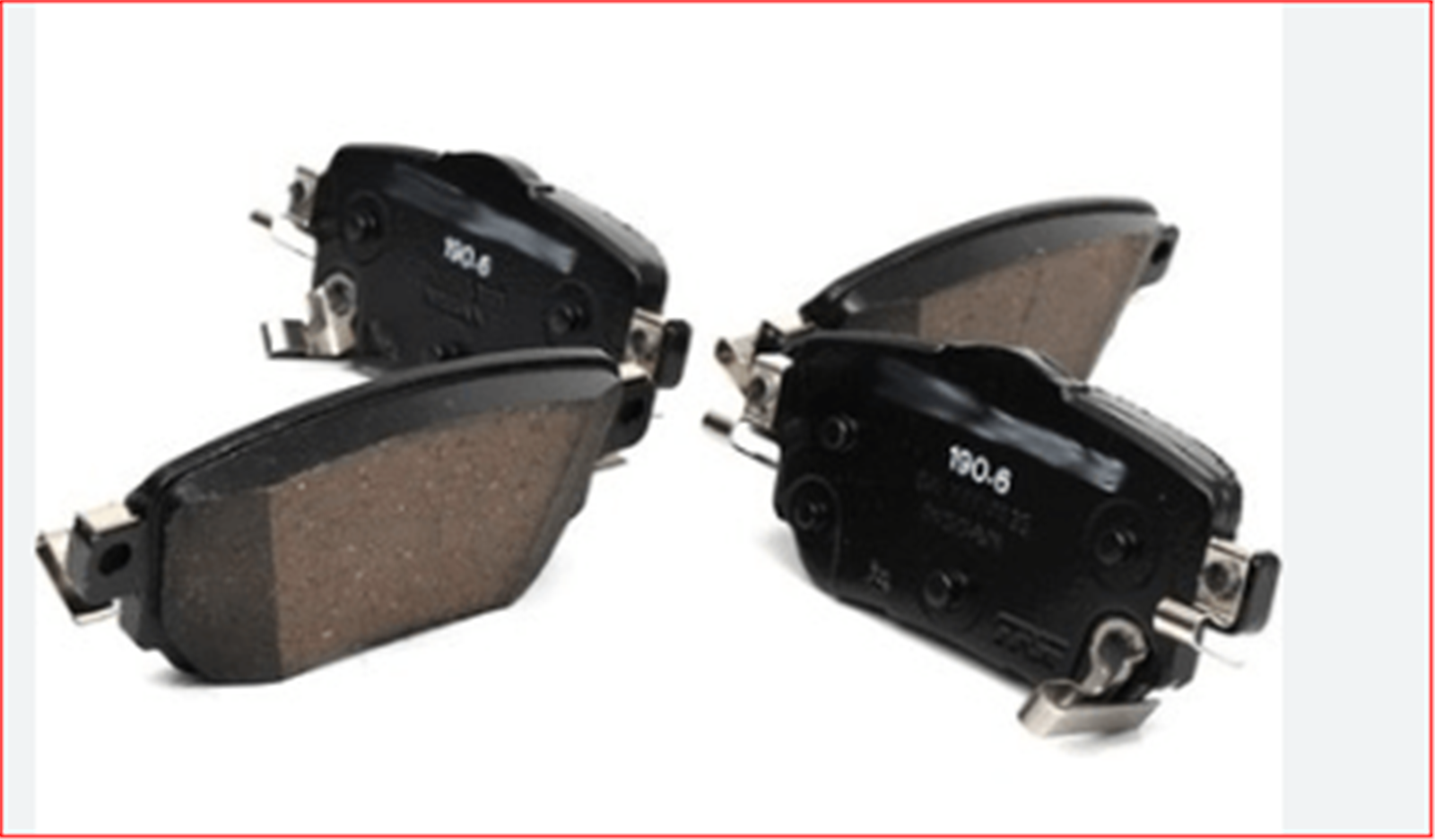 BP11582-02 - FREN BALATA ARKA IKAZLI NISSAN QASHQAI 1.5 DCI 2014- QASHQAI 1.2 2014- QASHQAI 1.6 DCI 2014-/ X-TRAI-VEKA-RENAULT / VEKA