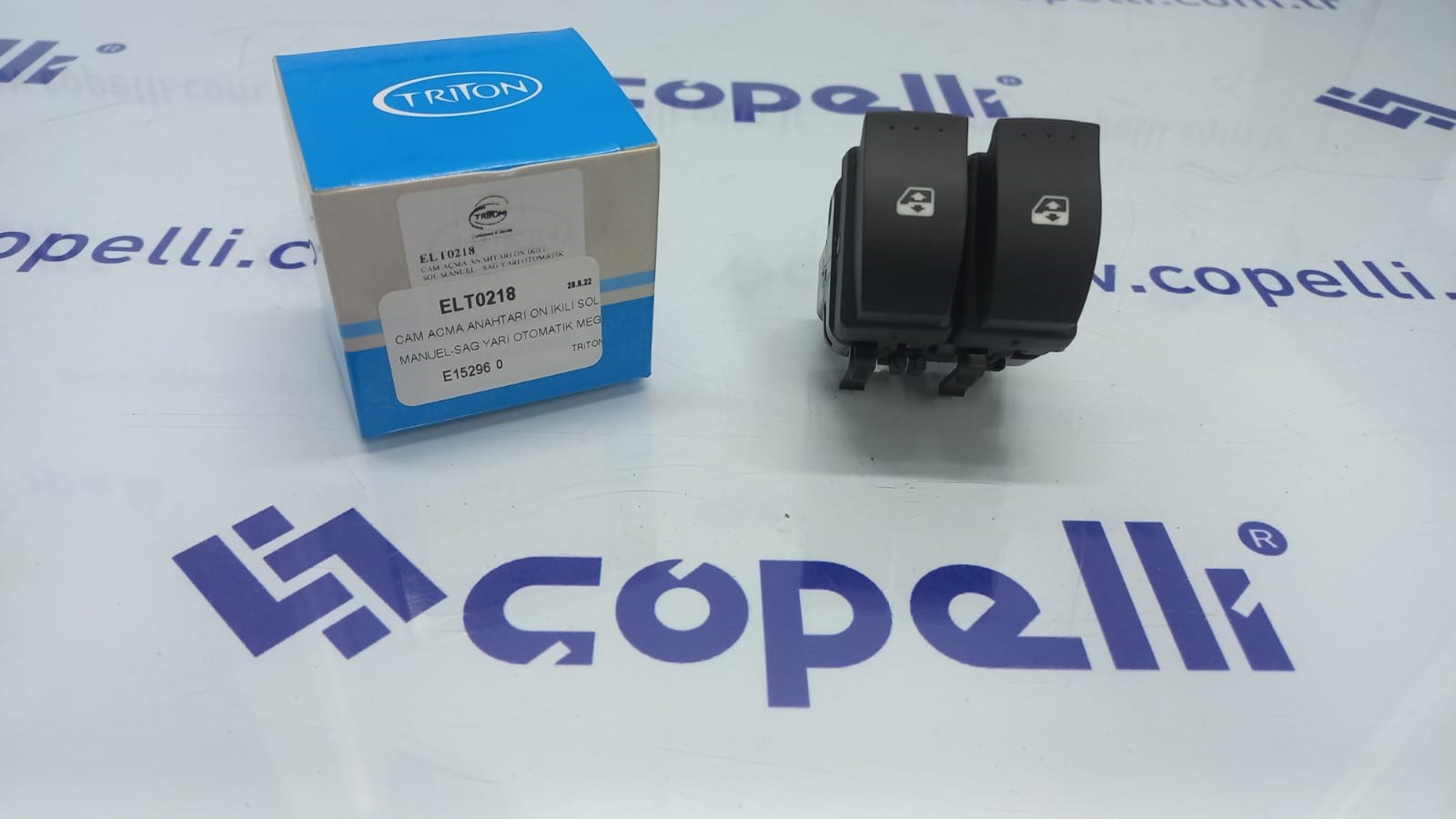 ELT0218 - CAM ACMA ANAHTARI ON IKILI SOL MANUEL-SAG YARI OTOMATIK MEGANE II 12522511 8200315034(ELT0218) / TRITON