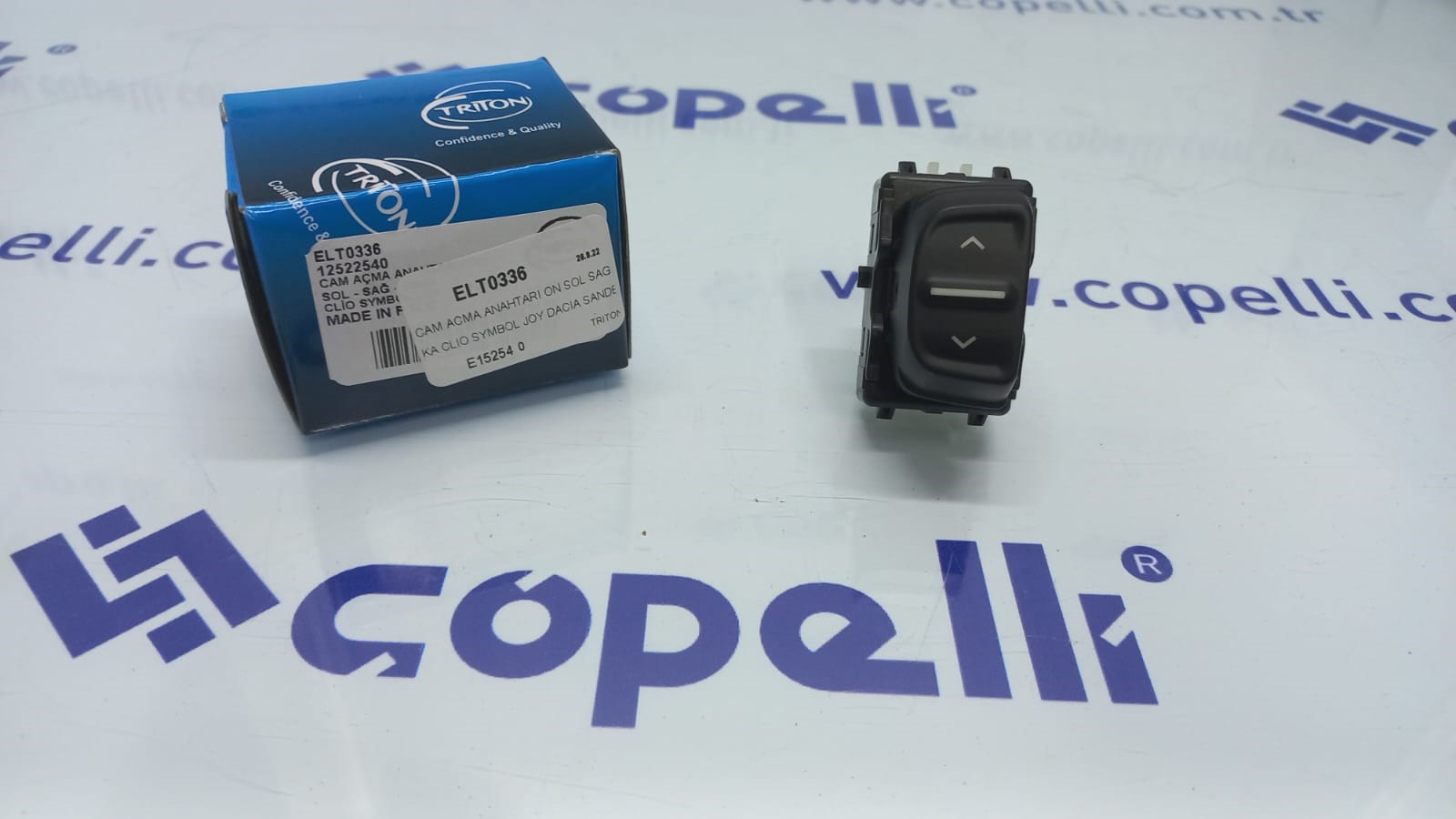 ELT0336 - CAM ACMA ANAHTARI ON SOL SAG ARKA CLIO SYMBOL JOY DACIA SANDERO (254214937R) / TRITON