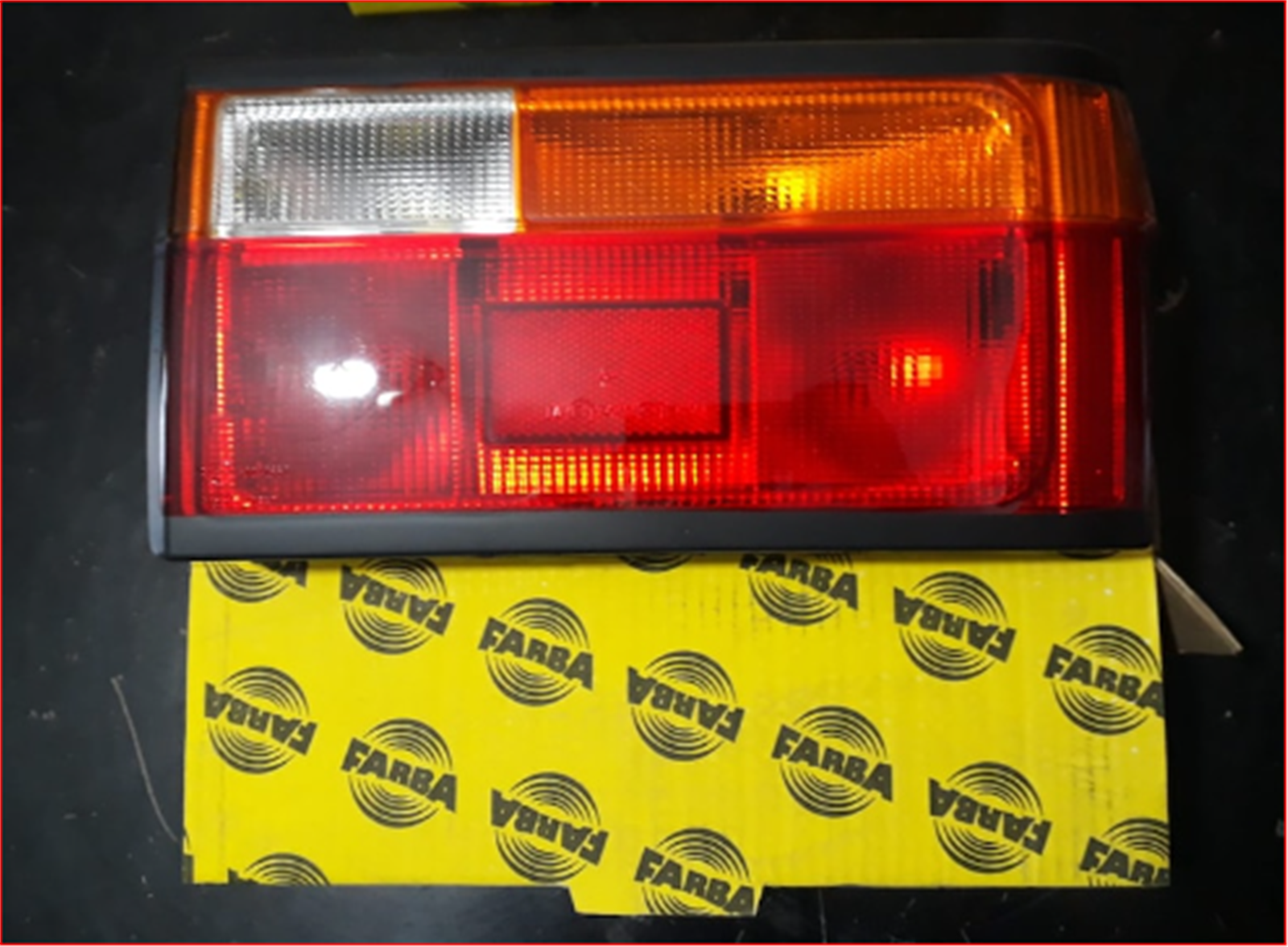 FAR-10676 - STOP LAMBASI BOYALI SAG 85-93 SPRING R9-FARBA-RENAULT / FARBA