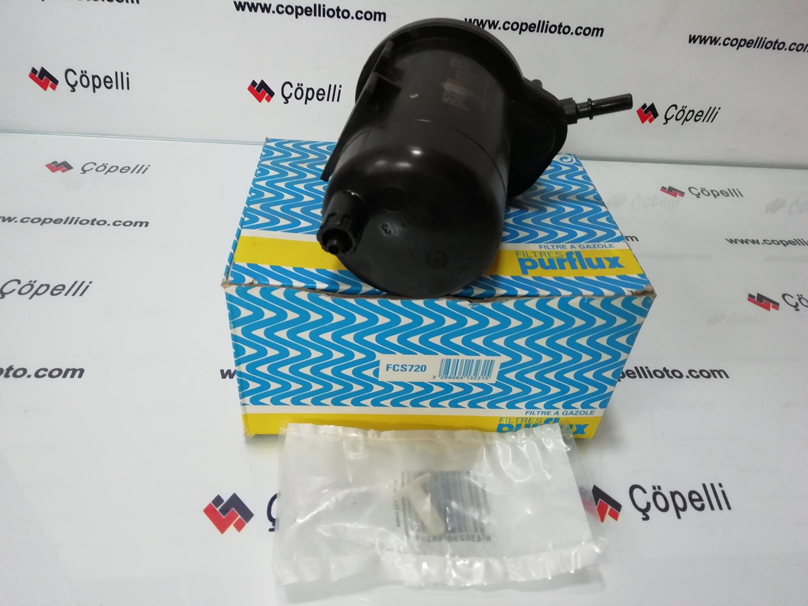 FCS720 - MAZOT FILTRESI  MEGANE 02-05 1.5DCI ( 8200458420 ) 7701061577 8200186218 / PURFLUX