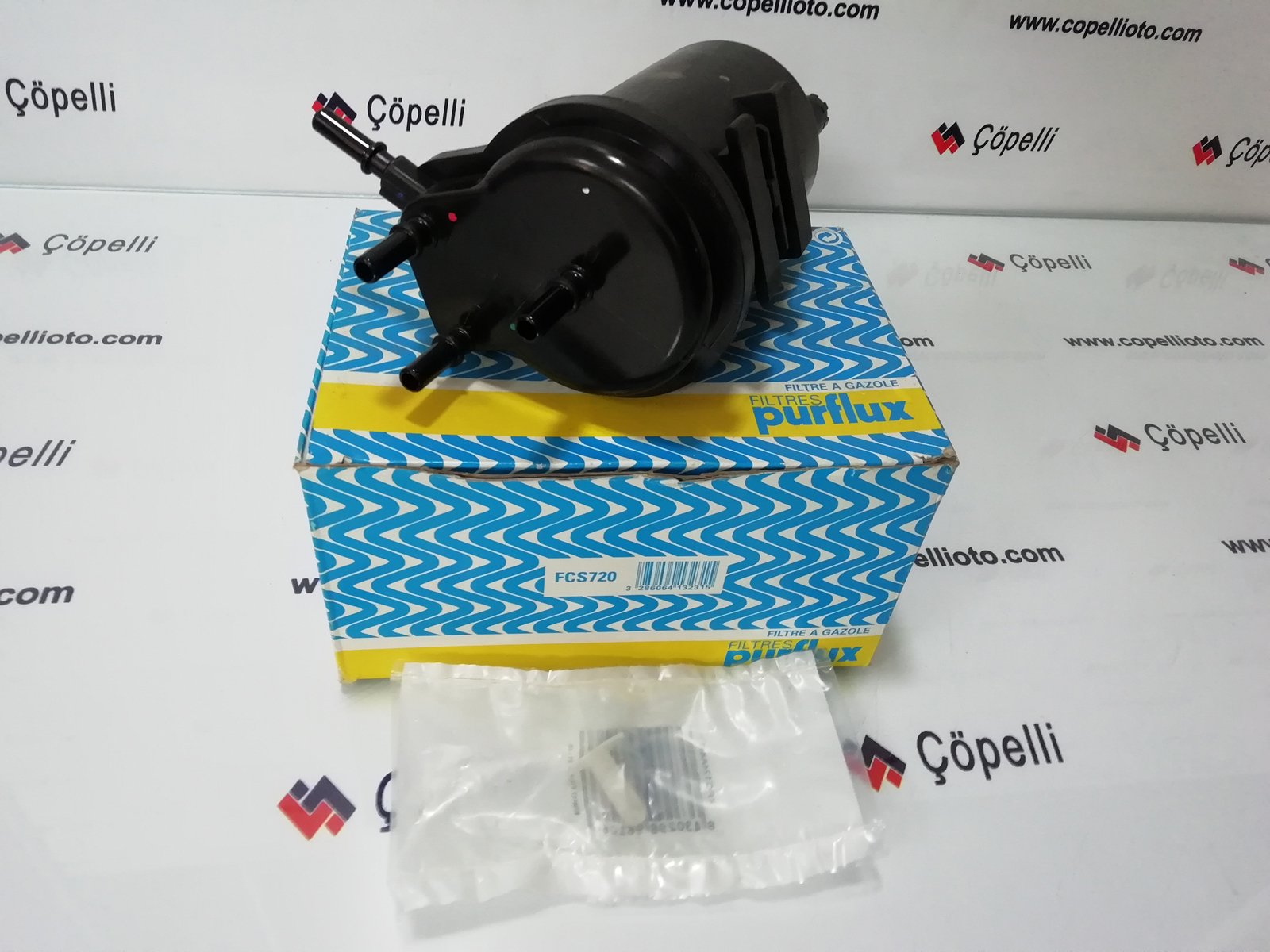 FCS720 - MAZOT FILTRESI  MEGANE 02-05 1.5DCI ( 8200458420 ) 7701061577 8200186218 / PURFLUX