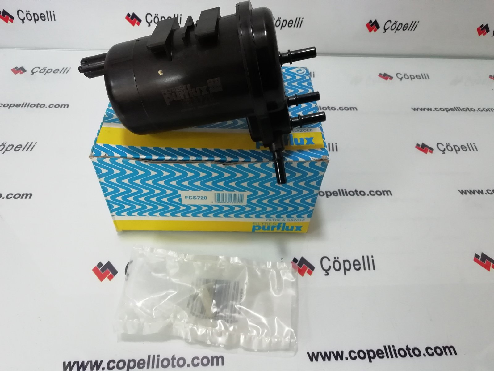 FCS720 - MAZOT FILTRESI  MEGANE 02-05 1.5DCI ( 8200458420 ) 7701061577 8200186218 / PURFLUX