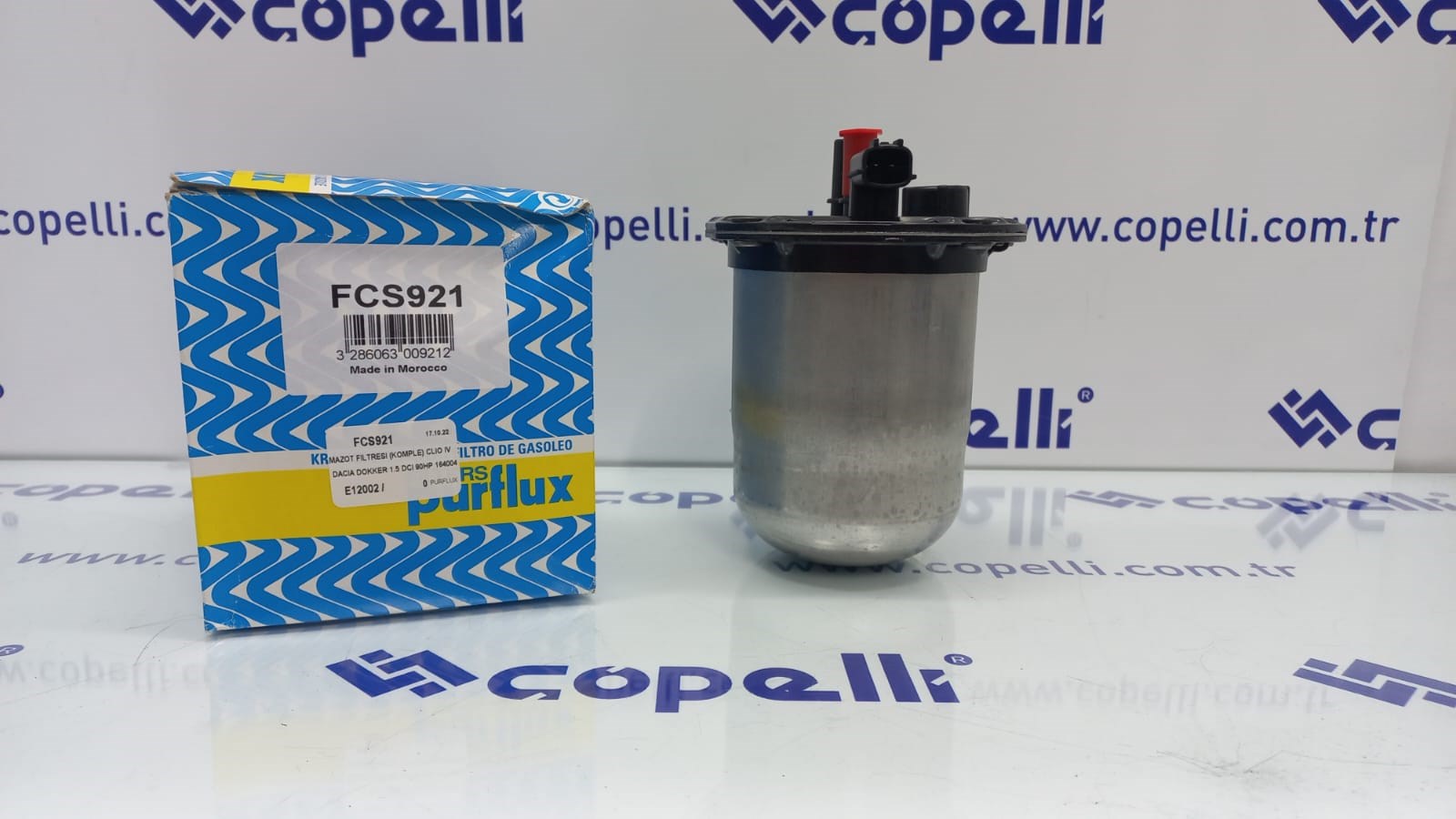 FCS921 - MAZOT FILTRESI (KOMPLE) CLIO IV DACIA DOKKER 1.5 DCI 90HP 164004976R 164033957R 164033646R 164000797 / PURFLUX