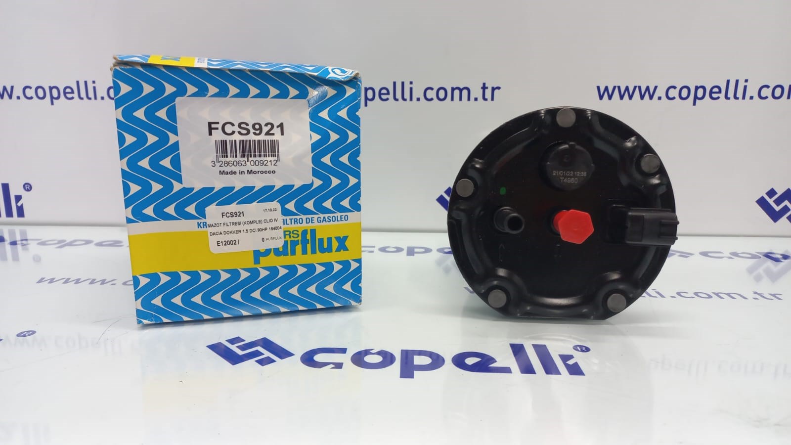 FCS921 - MAZOT FILTRESI (KOMPLE) CLIO IV DACIA DOKKER 1.5 DCI 90HP 164004976R 164033957R 164033646R 164000797 / PURFLUX