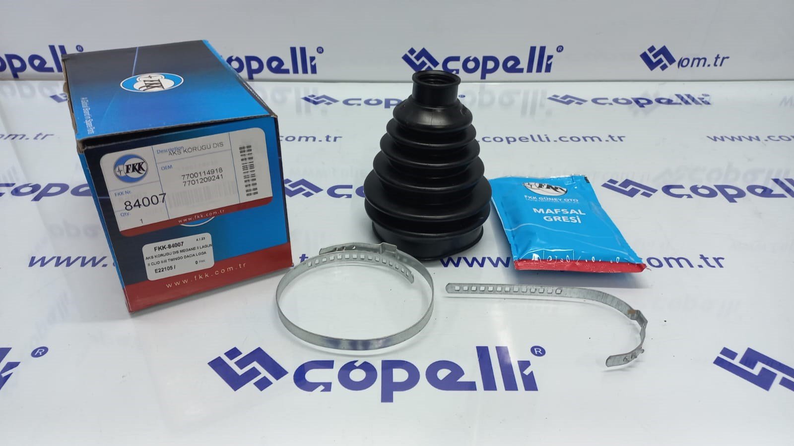 FKK-84007 - AKS KORUGU DIS MEGANE II LAGUNA II CLIO II-III TWINGO DACIA LOGAN SCENIC II (7700114918 7701209241 ) / FKK