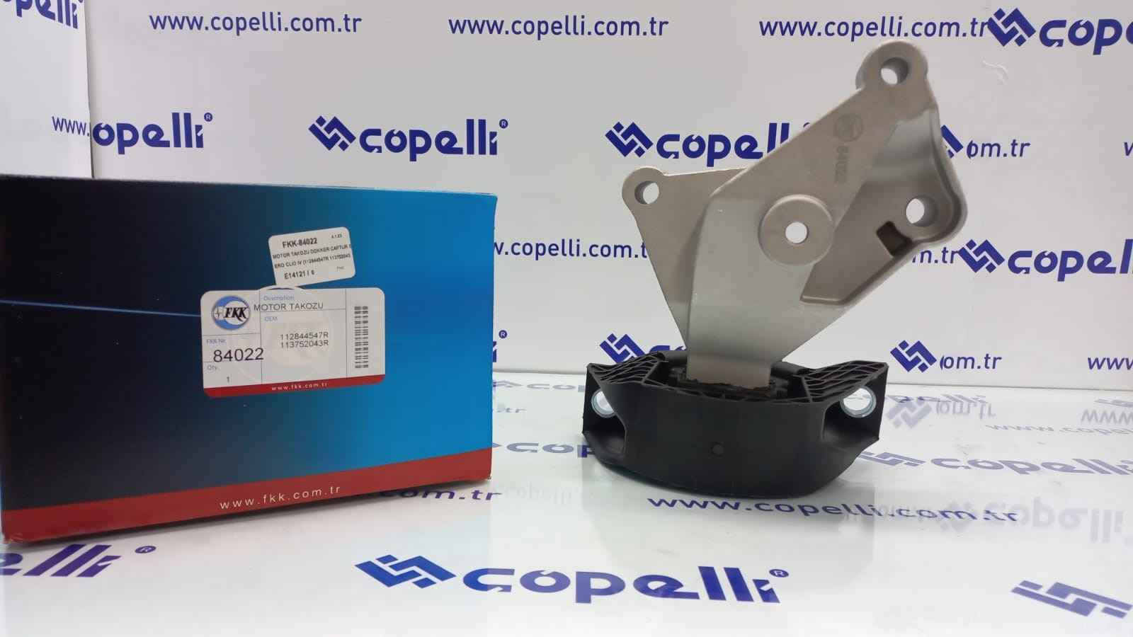 FKK-84022 - MOTOR TAKOZU DOKKER CAPTUR SANDERO CLIO IV (112844547R 113752043R 113757955R 113758313R) / FKK