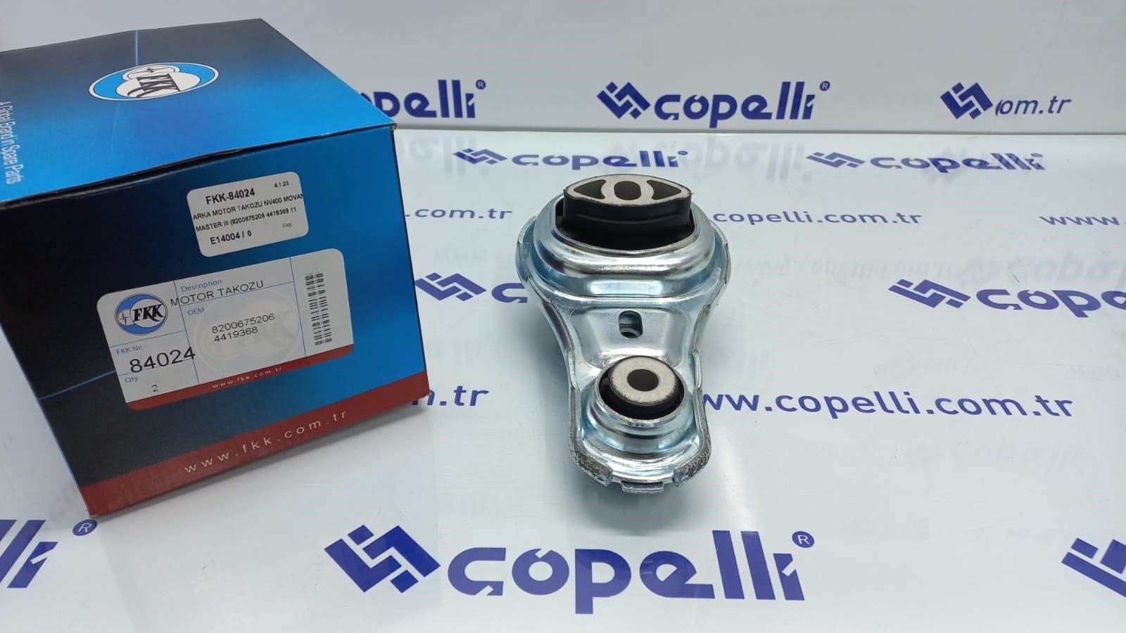 FKK-84024 - ARKA MOTOR TAKOZU NV400 MOVANO MASTER III (8200675206 4419368 1121000Q0L 93197451) / FKK