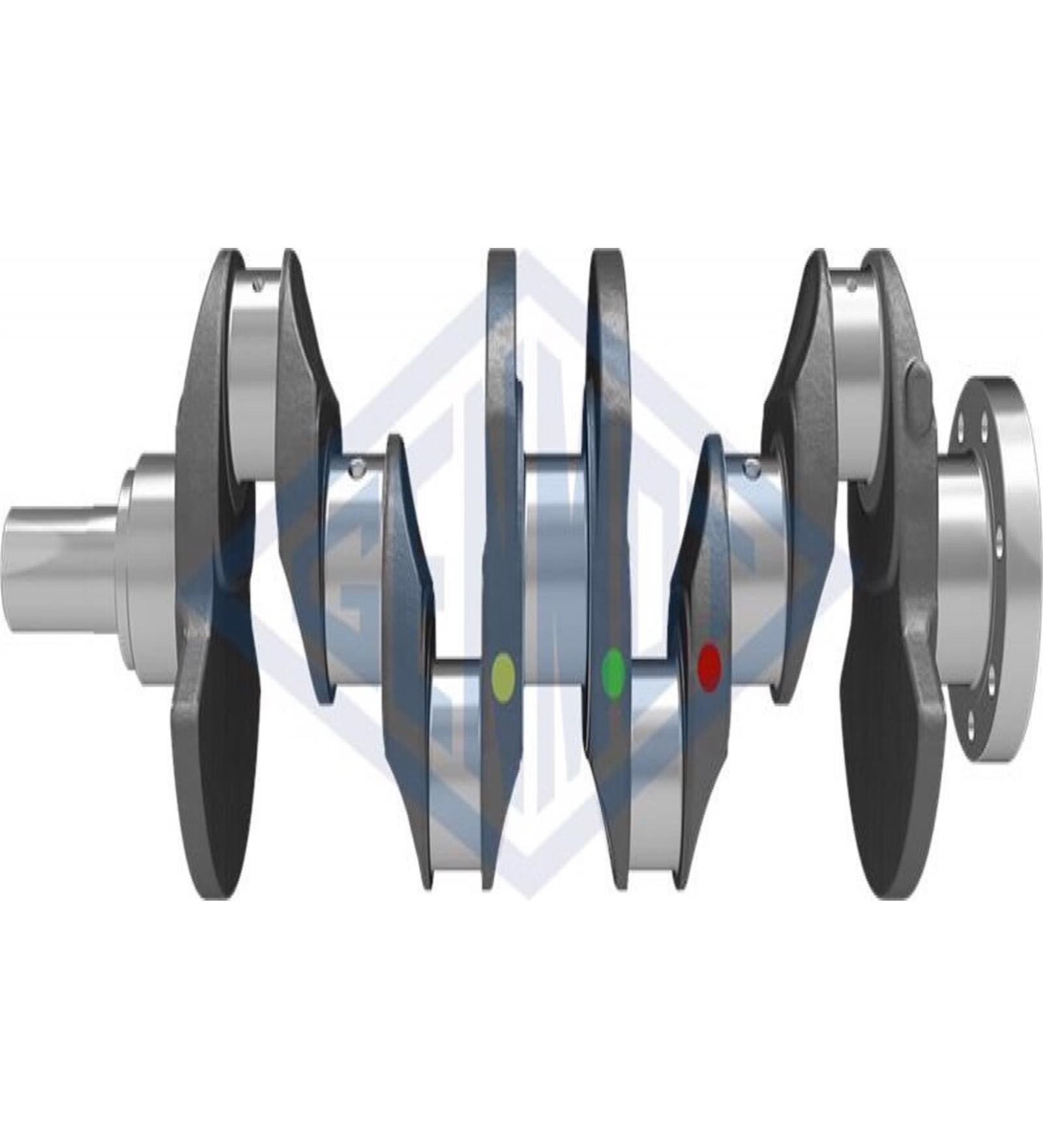 GM.1169-1 - KRANK MILI (FORGED)(CELIK)(METRIK 12) K9K-1.5/CLIO/MEGAN-GENMOT-RENAULT / GENMOT
