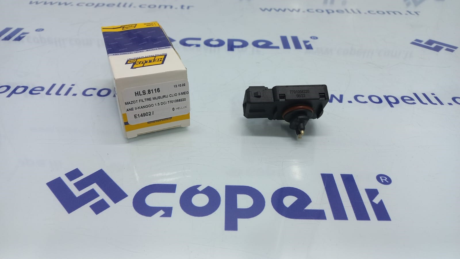 HLS.8116 - MAZOT FILTRE MUSURU CLIO II-MEGANE II-KANGOO 1.5 DCI 7701058220 (HLS.8116) / HELLUX