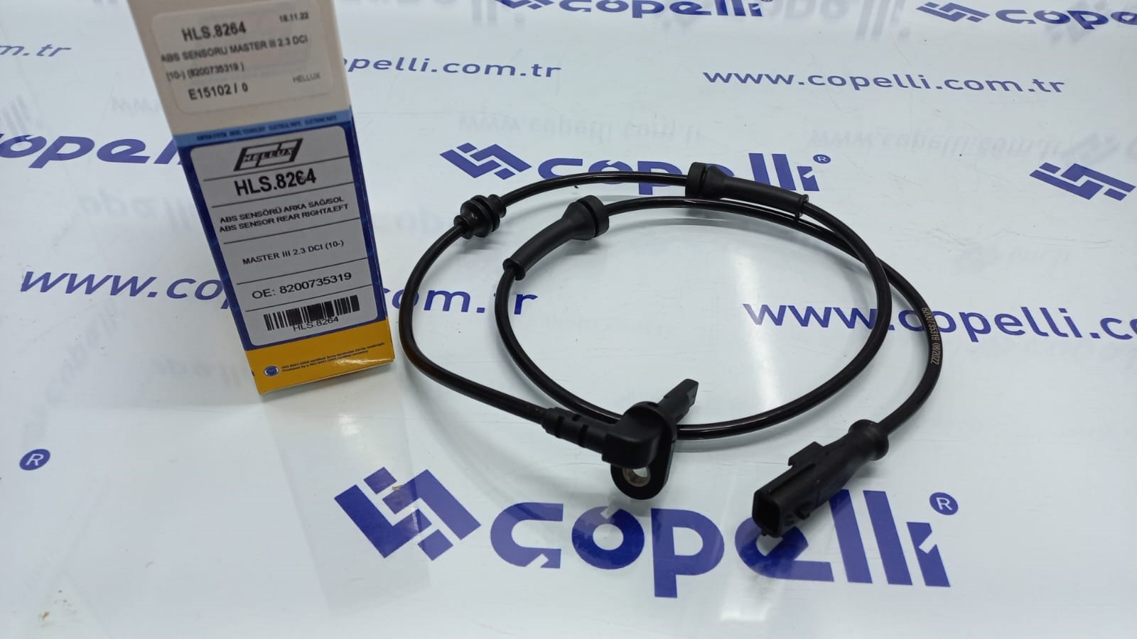 HLS.8264 - ABS SENSORU MASTER III 2.3 DCI (10-) (8200735319 ) / HELLUX