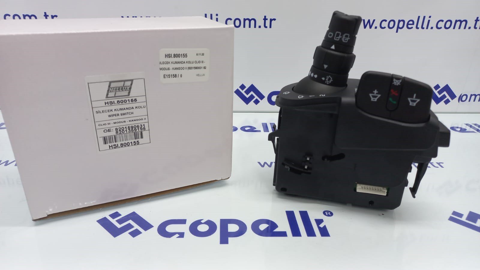 HSI.800155 - SILECEK KUMANDA KOLU CLIO III - MODUS - KANGOO II (8201590631 8201359195 7701068114) / HELLUX