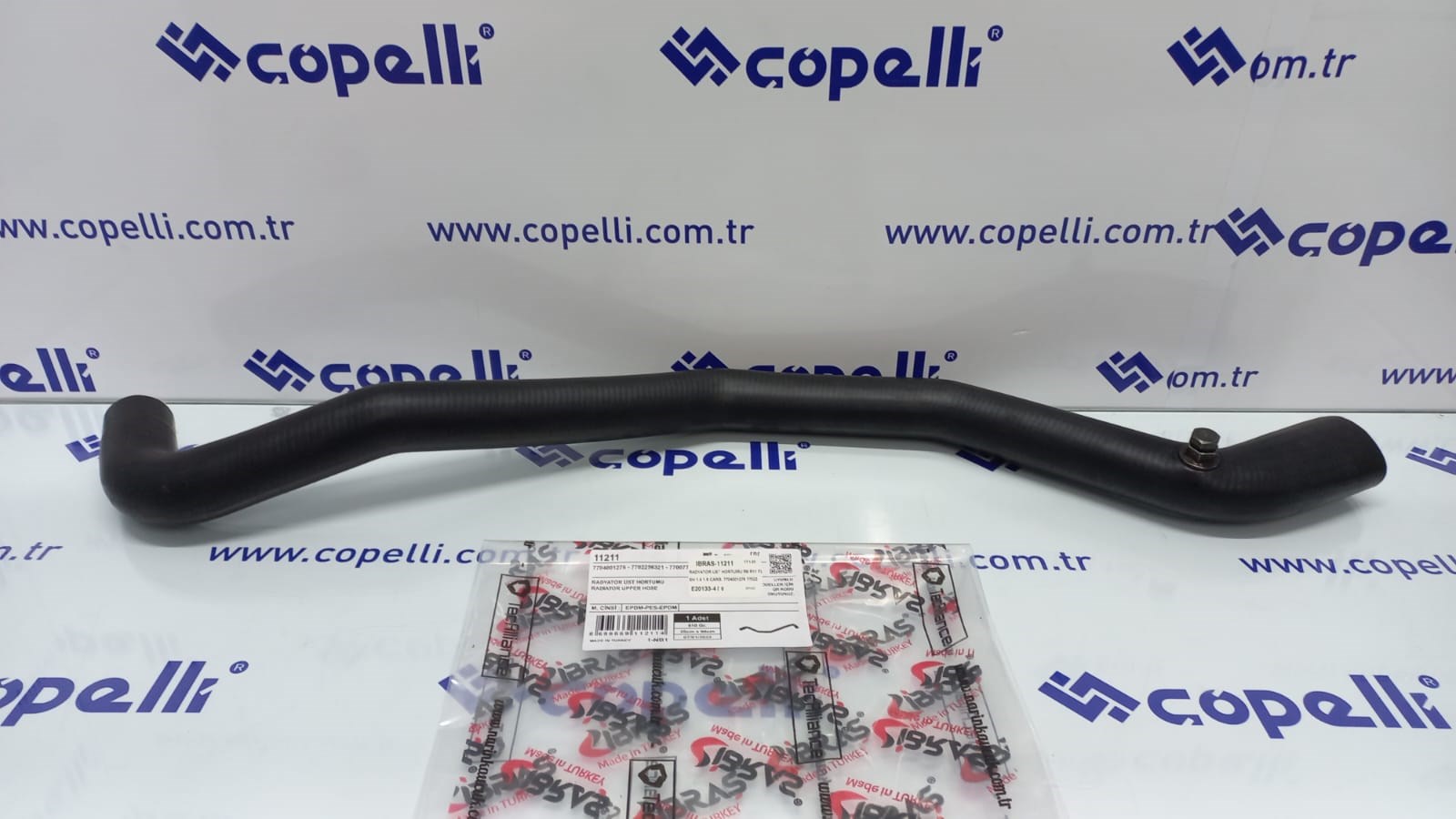 IBRAS-11211 - RADYATOR UST HORTUMU R9 R11 FLASH 1.4 1.6 CARB. 7704001276 7702256321 7700773831 7700773172 / IBRAS