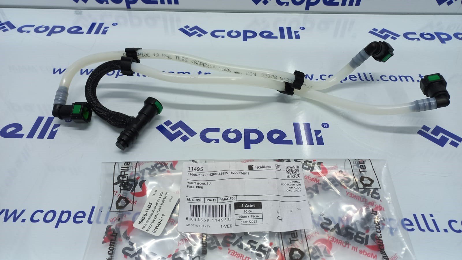 IBRAS-11495 - YAKIT BORUSU MEGANE II 1.5 DCI 8200571379 8200312655 8200224517(IBRAS-11495) / IBRAS