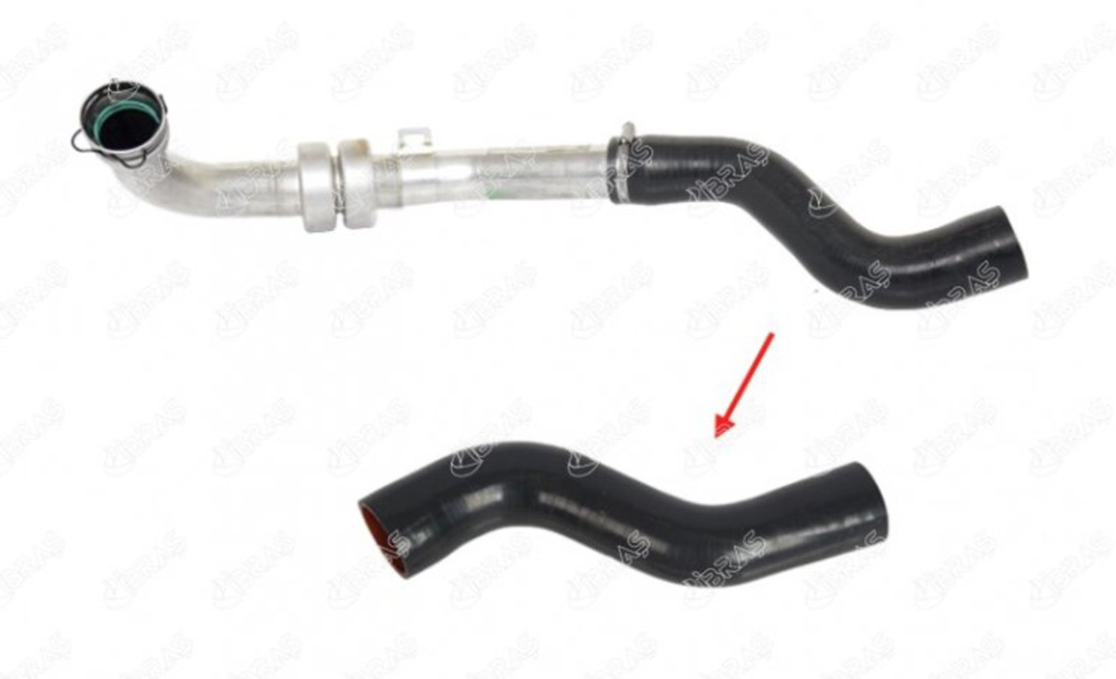 IBRAS-11773 - TURBO HORTUMU MET.PRC.YOK KANGOO II 1.5DCI 85 105 HP 8200775694 / IBRAS