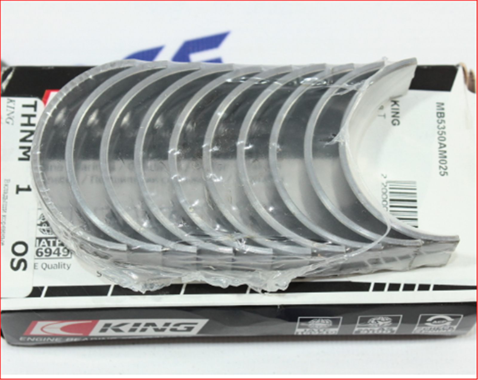 KING-MB5350AM025 - (MB5350AM025)ANA YATAK TK. (0.10) MEGANE CLIO SCENIC 1.6 8V AN5313SA025 7701459377 KING-MB5350AMSTD-KING-RENAULT / KING