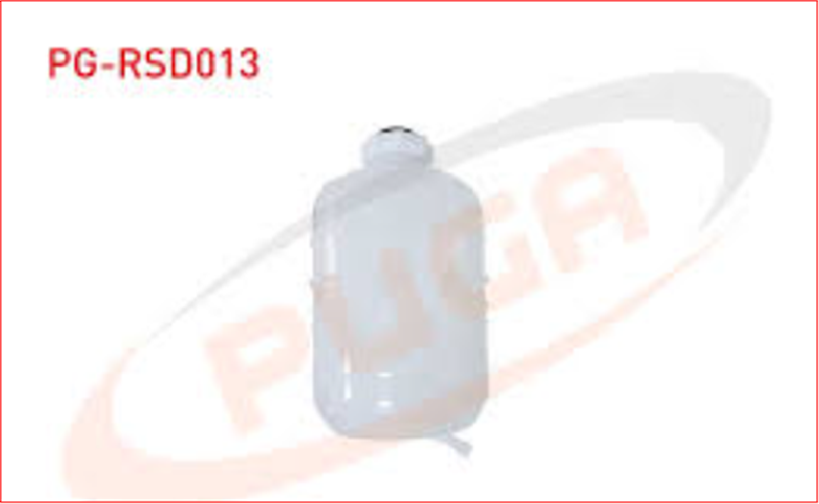 PG-RSD013 - RADYATOR YEDEK SU DEPOSU KAPAKLI R9 R11 R12 TOROS R19-PUGA-RENAULT / PUGA