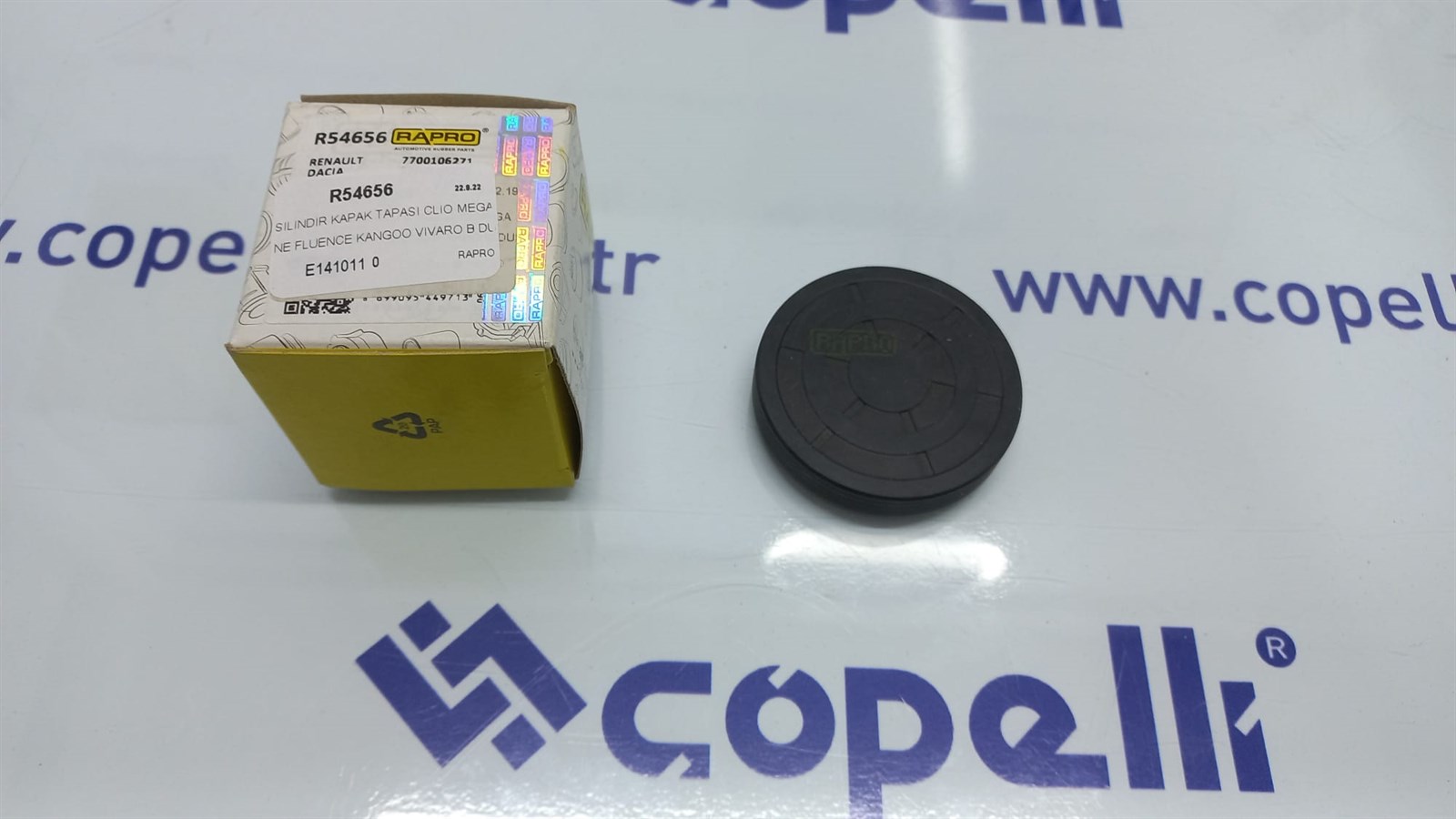 R54656 - SILINDIR KAPAK TAPASI-ORTA BOY-CLIO MGN- FLUENCE KANGO DUSTER LOGAN SANDERO 7700106271 7700274026 / RAPRO