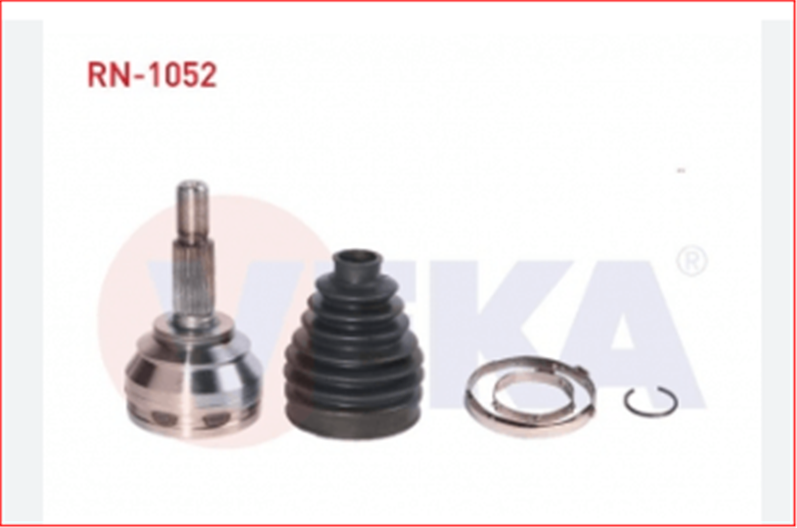 RN-1052 - AKS KAFASI SOL-SAG ON DIS CLIO IV 1.5 DCI A-T 8 MISKETLI 23X33X49 UZUNLUK 144 mm 2012--VEKA-RENAULT / VEKA