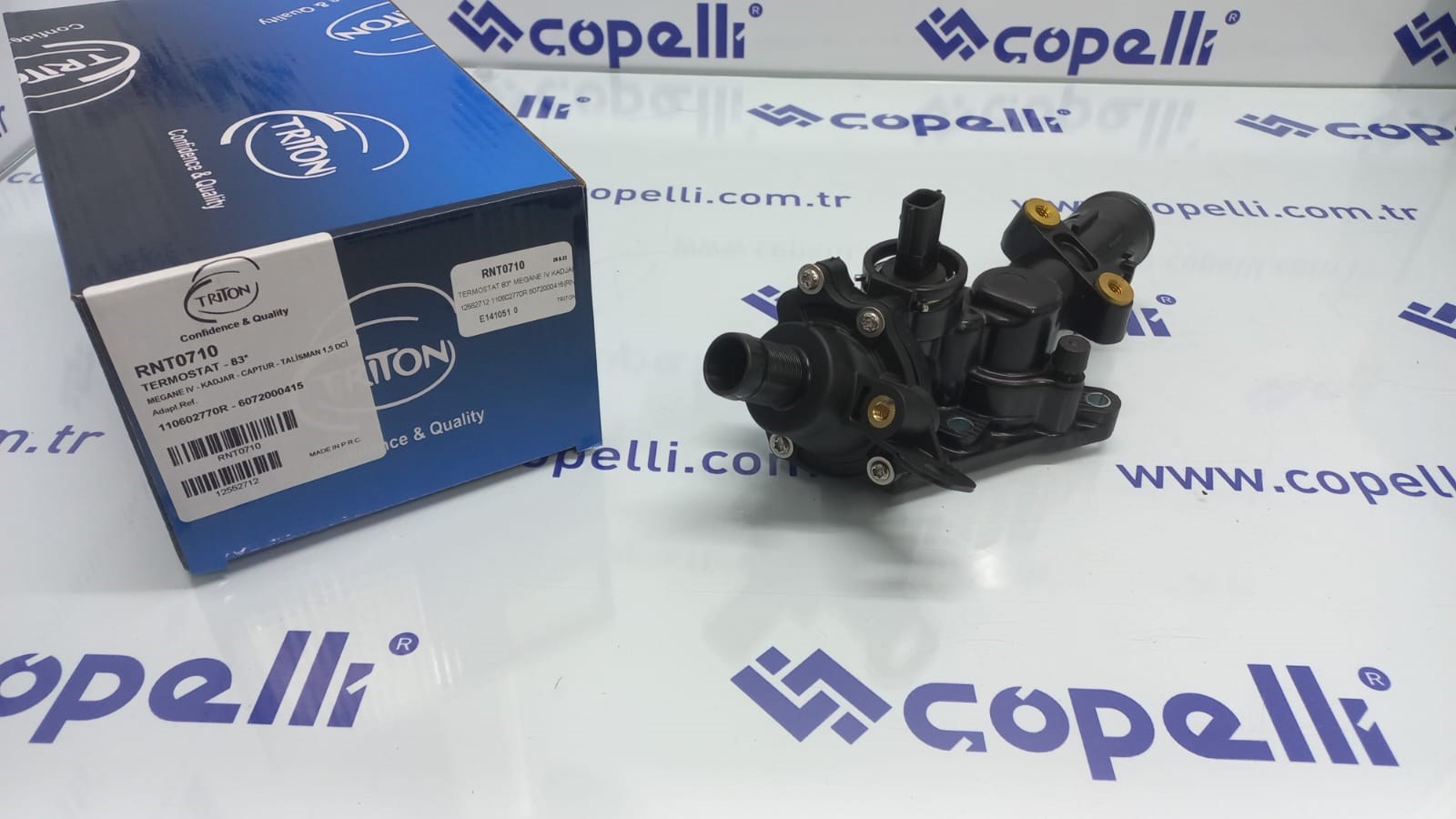 RNT0710 - TERMOSTAT 83* MEGANE IV KADJAR 12552712 110602770R 6072000415(RNT0710) / TRITON