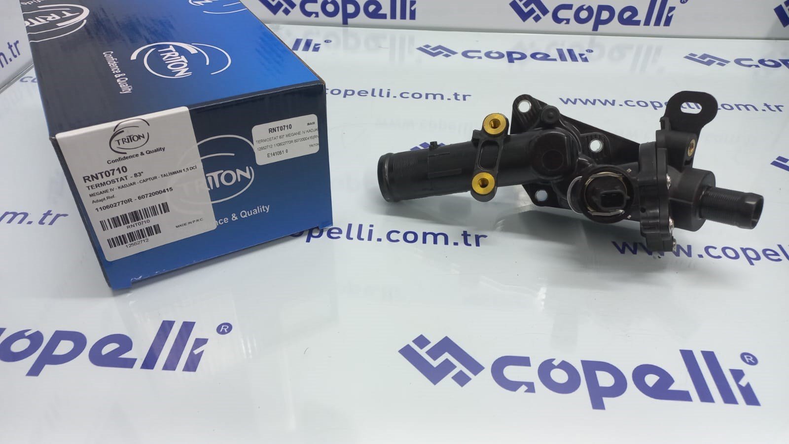 RNT0710 - TERMOSTAT 83* MEGANE IV KADJAR 12552712 110602770R 6072000415(RNT0710) / TRITON