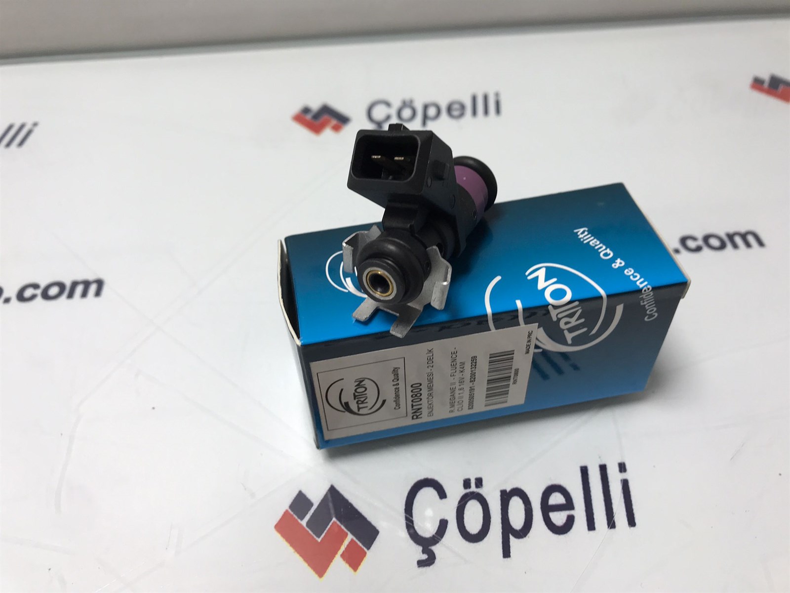 RNT0800 - ENJEKTOR MEMESI 2 DELIK MEGANE II FLUENCE CLIO II 1,6 16V K4M MOR (8200505191 8200132259) / TRITON