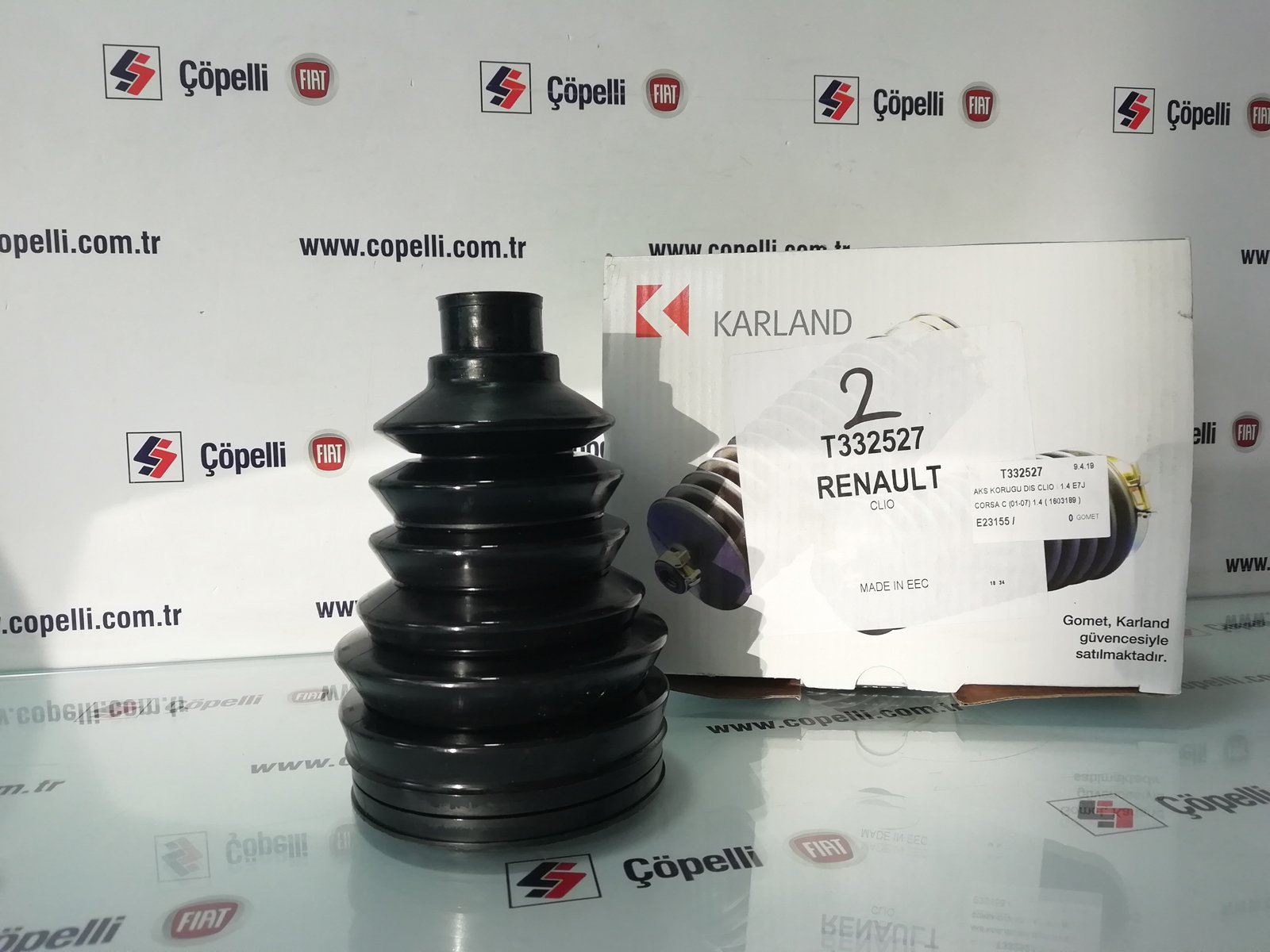 T332527 - AKS KORUGU DIS CLIO I 1.4 E7J CORSA C (01-07) 1.4 ( 1603189 ) / GOMET