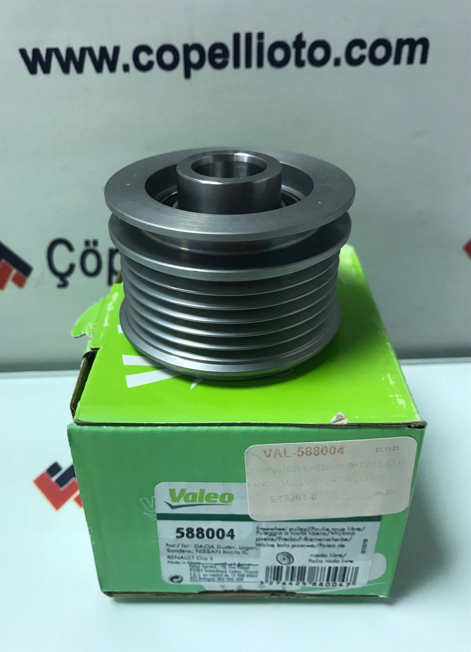 VAL-588004 - ALTERNATOR KASNAGI 98-07 CLIO II KANGO MEGANE DACIA LOGAN I / VALEO