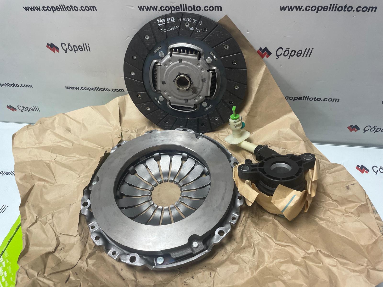 VAL-834312 - BASKI+DISK+RULMAN(3LU KIT)MEGANE II 1.5 DCI 2002-CLIO III 1.5DCI-2005-DACIA LOGAN 1(828012)(TCK3547)-VALEO-RENAULT / VALEO