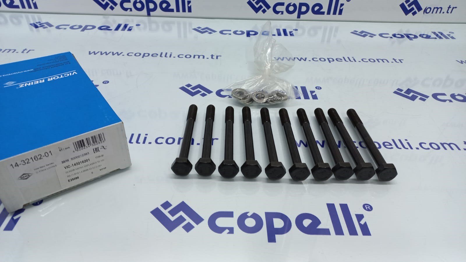 VIC-143216201 - SILINDIR KAPAK SAPLAMASI TK 100 R9-11-R19 1.4-BMW X3 3.0 D 04=(14-32162-01) / VICTOR