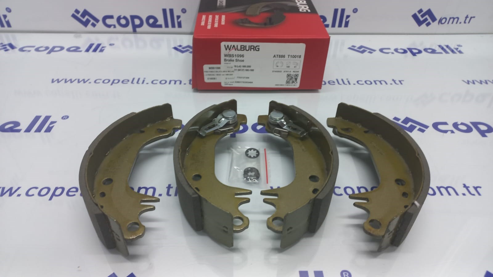 WBS1096 - FREN PABUC BALATA ARKA R9 (L42) 1.4 PERCINLI 180X41 mm 1985-2000/R11 (B/C37) 1.4 1983-1995/R11 (B/C / WALBURG