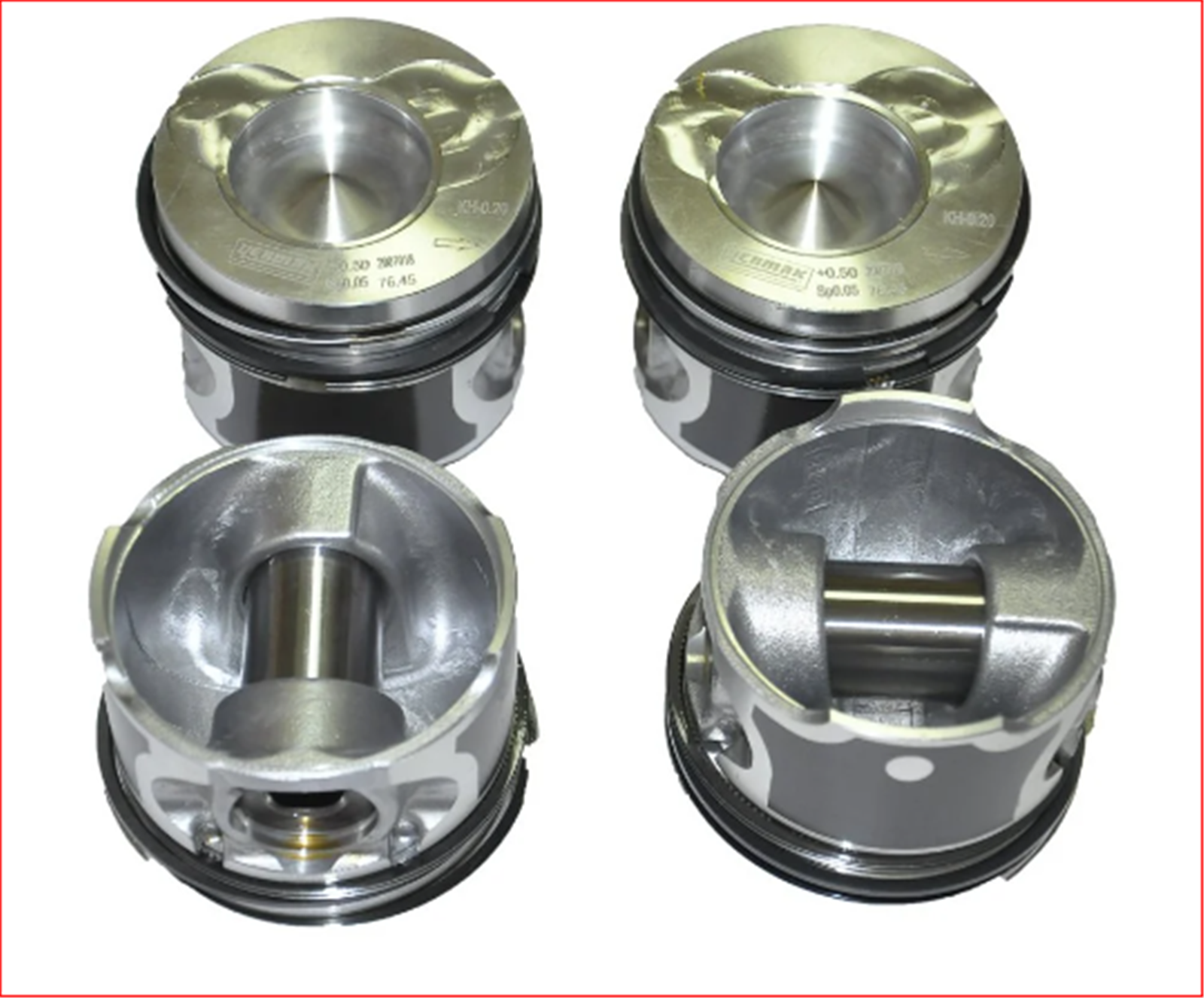 YEN-4164000 - PISTON+SEGMAN TEK STD 1.5DCI-CLIO-SYMBOL-KANGOO K9K(8771859STD)(4164000)-YENMAK-RENAULT / YENMAK