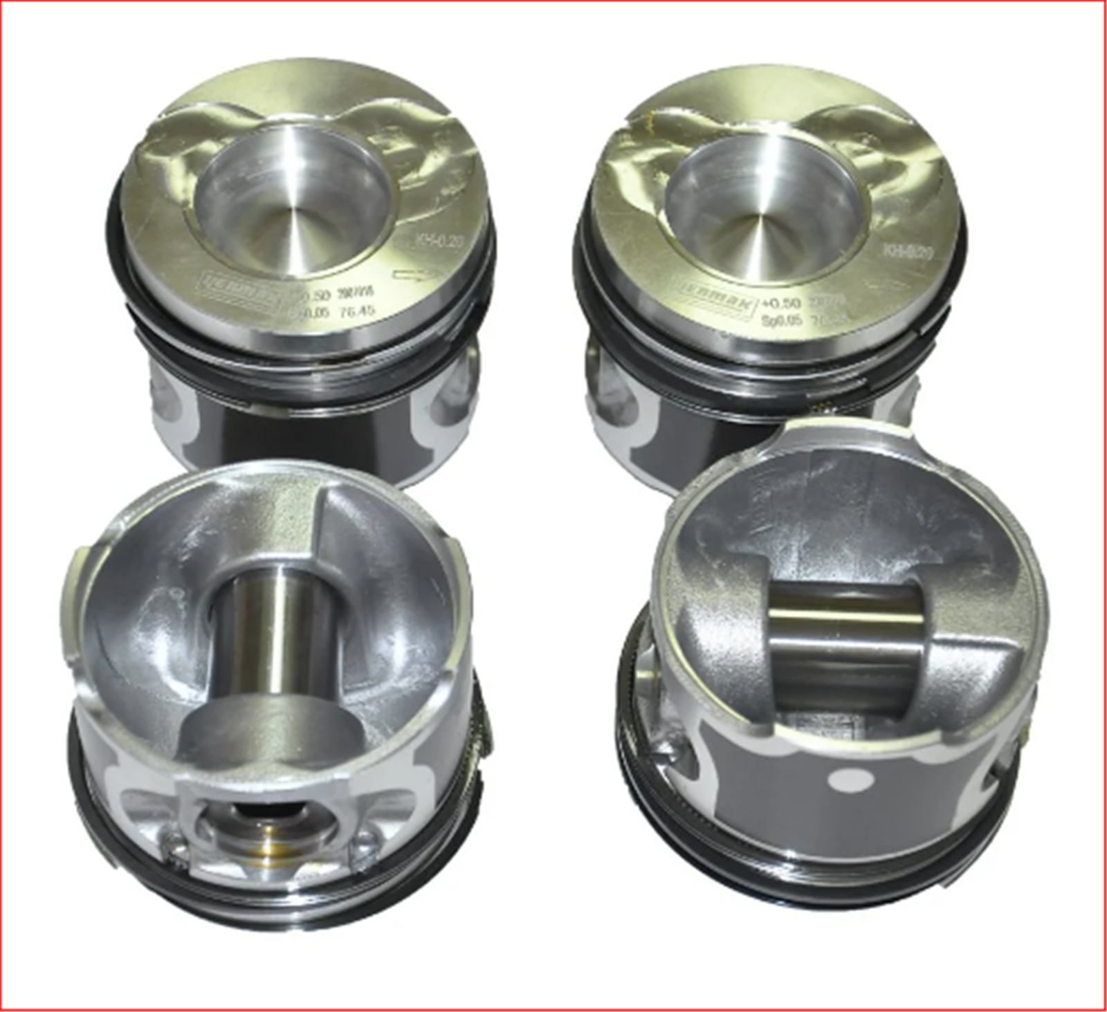 YEN-4164000 - PISTON+SEGMAN TEK STD 1.5DCI-CLIO-SYMBOL-KANGOO K9K(8771859STD)(4164000)-YENMAK-RENAULT / YENMAK