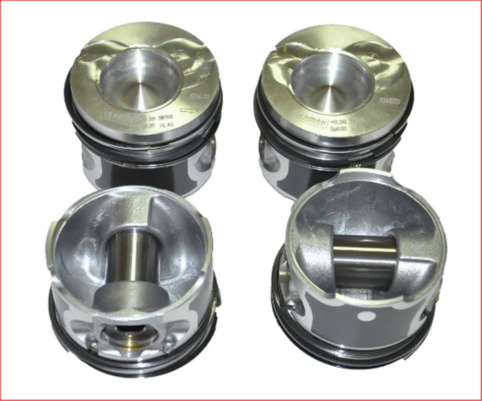 YEN-4164001 - PISTON+SEGMAN TEK STD 1.5DCI-CLIO-SYMBOL-KANGOO K9K %20 kIsa-YENMAK-RENAULT / YENMAK