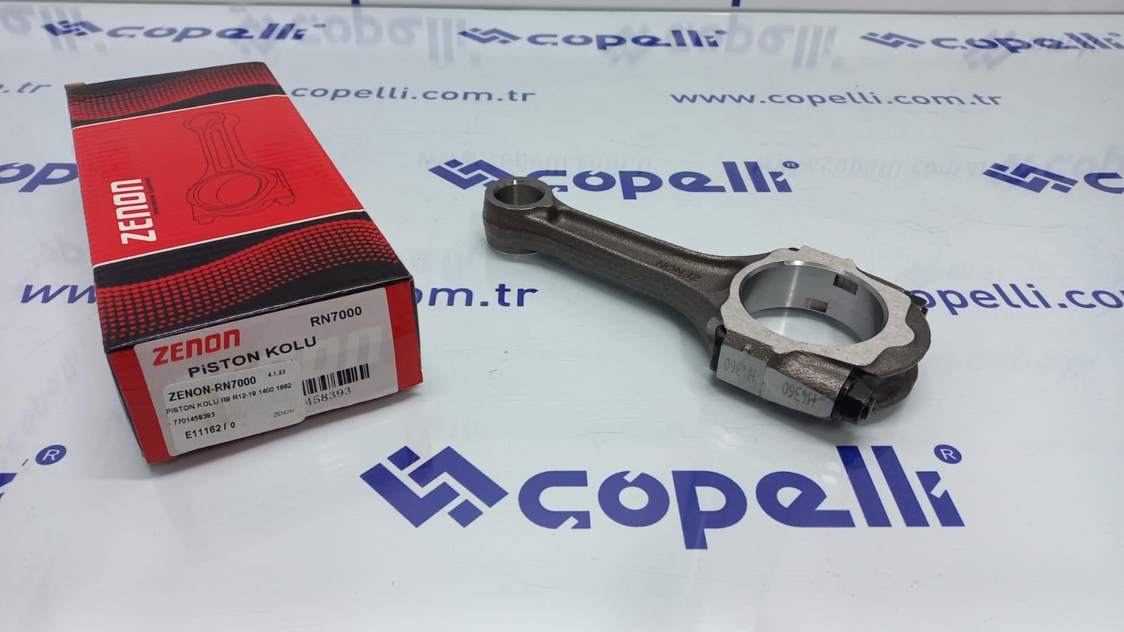 ZENON-RN7000 - PISTON KOLU R9 R12-19 1400 1992- 7701458393 / ZENON