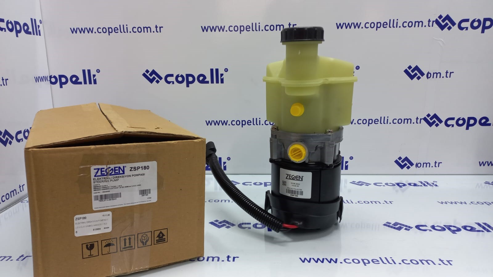 ZSP180 - ELEKTRIKLI DIREKSIYON POMPASI CLIO II CLIO SYMBOL KANGOO 1.5 DCI 1.9 D 1998-2008 KANGOO Express 1.5 / ZEGEN