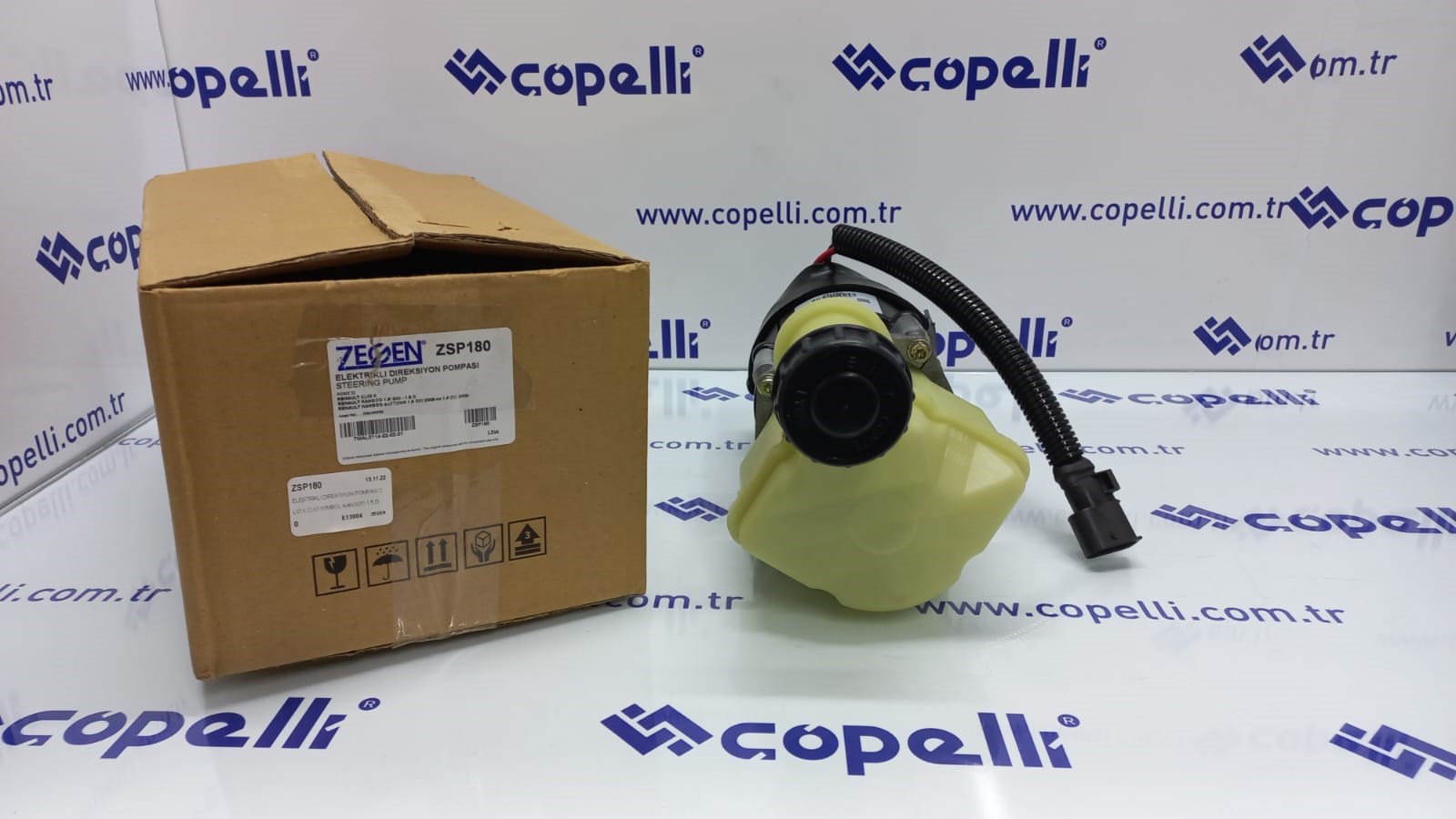 ZSP180 - ELEKTRIKLI DIREKSIYON POMPASI CLIO II CLIO SYMBOL KANGOO 1.5 DCI 1.9 D 1998-2008 KANGOO Express 1.5 / ZEGEN