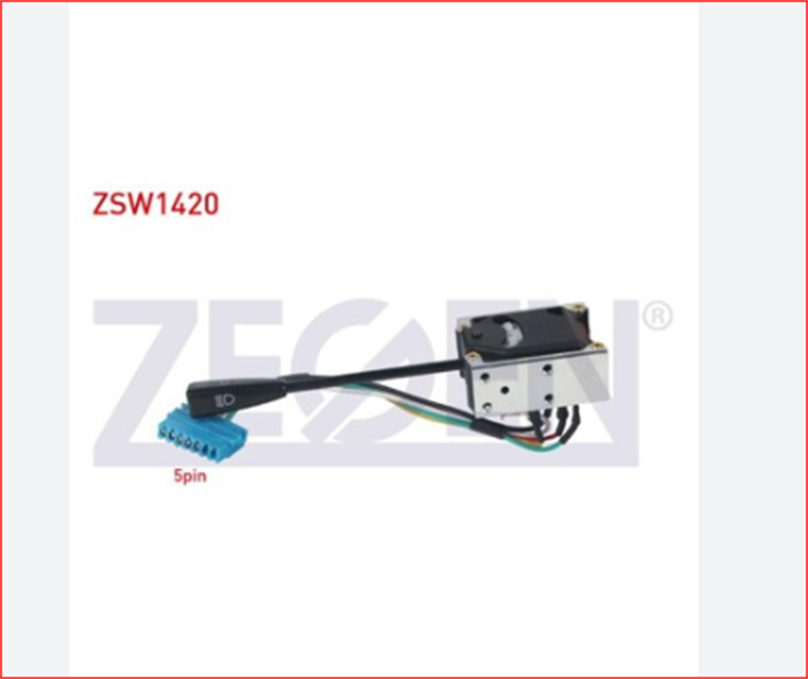ZSW1420 - FAR KUMANDA KOLU KORNALI R12 TOROS 7702260824 7702252004 7702252004 7702252004 7702252004-ZEGEN-RENAULT / ZEGEN