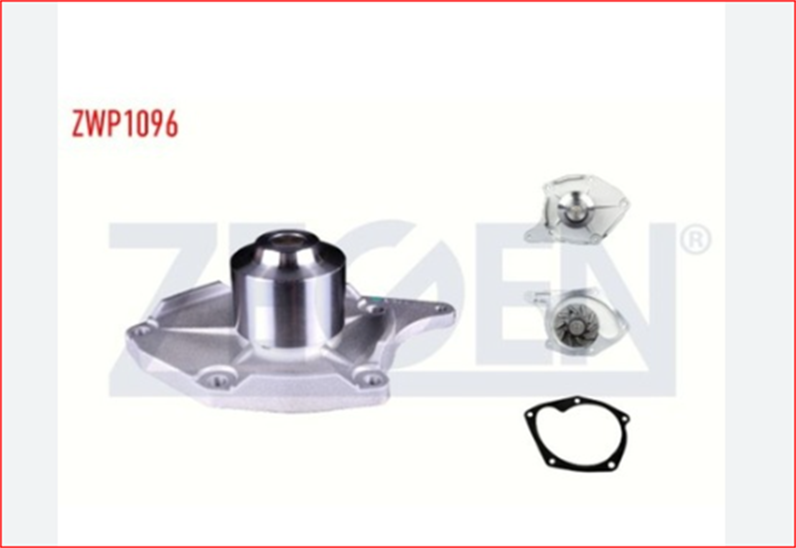 ZWP1096 - DEVIRDAIM CLIO II 1.5 DCI 1998-2005/ KANGOO 1.5 DCI 1998-2008/ MEGANE II 1.5 DCI 2002-2008/ SYMBOL-ZEGEN-RENAULT / ZEGEN