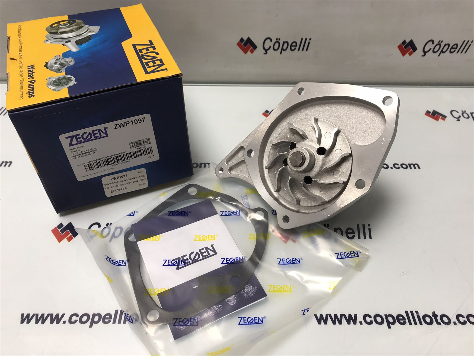 ZWP1097 - DEVIRDAIM DACIA LOGAN II 1.5 DCI 2012- DOKKER 1.5 DCI 2012- DUSTER 1.5 DCI 2009-2012 SANDERO 1.5 DCI / ZEGEN