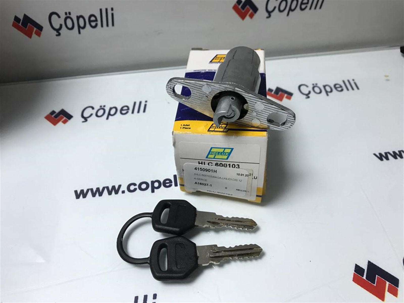 4150901H - (HLC.600103)BAGAJ,KILIDI DIS+ON SIFRE 2AD 124-SERCE / HELLUX