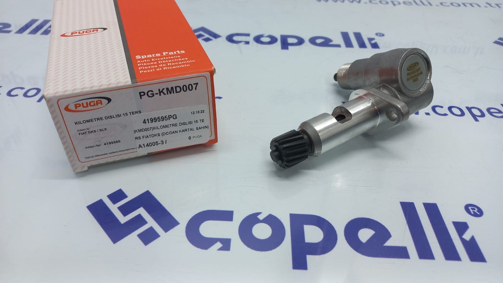4199595PG - (KMD007)KILOMETRE DISLISI 15 TERS FIATDKS (DOGAN KARTAL SAHIN) SLX / PUGA