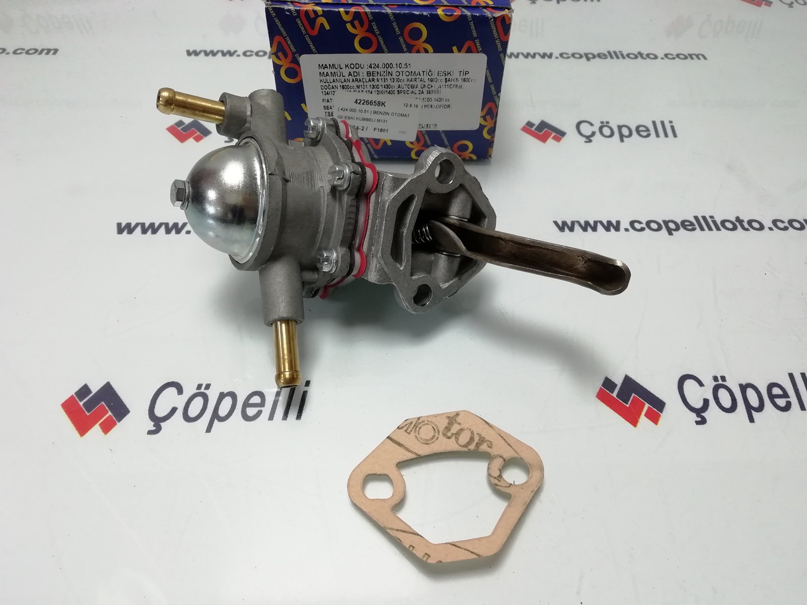 4226658K - ( 424.000.10.51 ) BENZIN OTOMATIGI ESKI KUBBELI M131 / OES