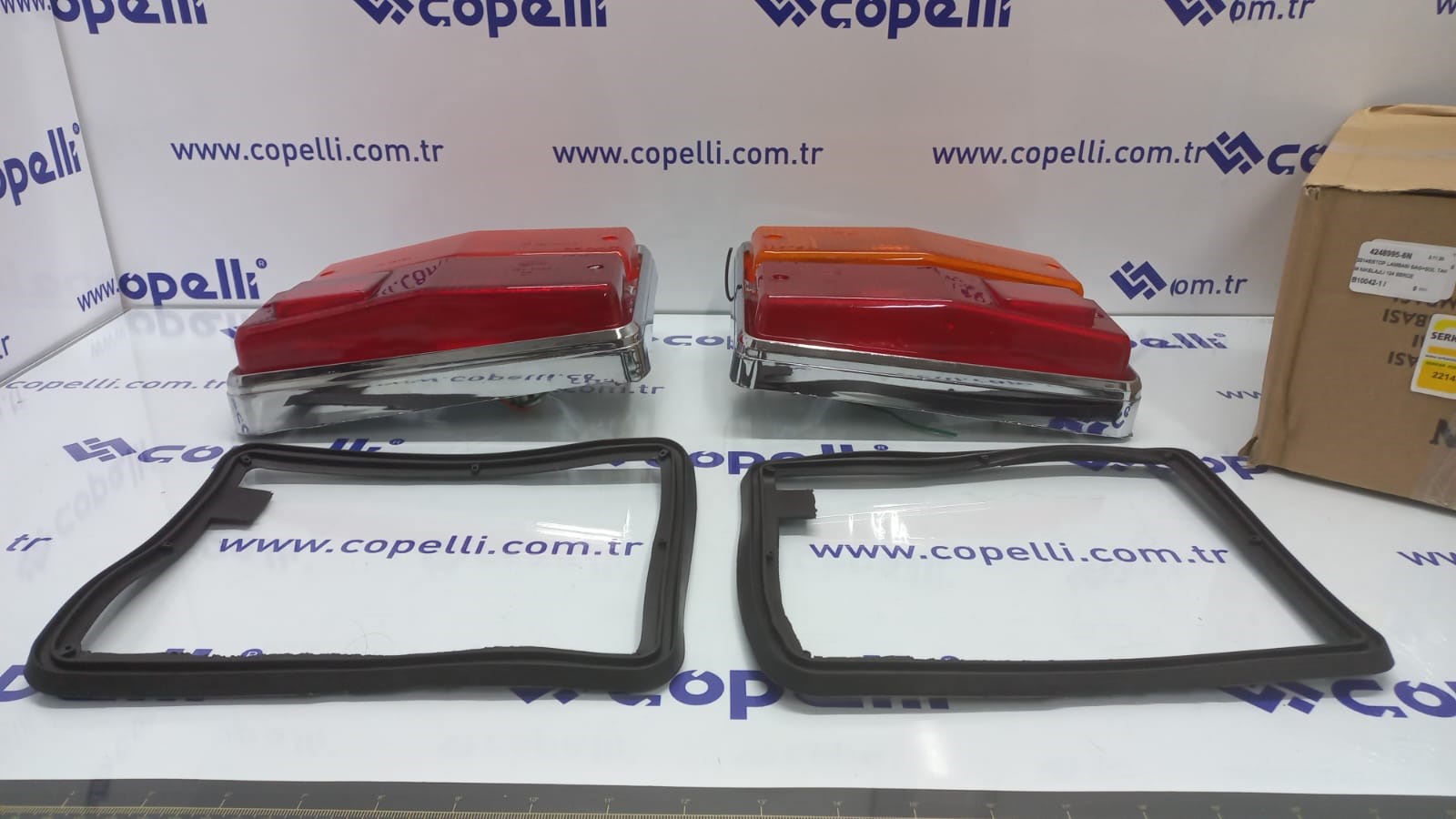 4248995-6N - (22148)STOP LAMBASI SAG+SOL TAKIM NIKELAJLI 124 SERCE / SRK