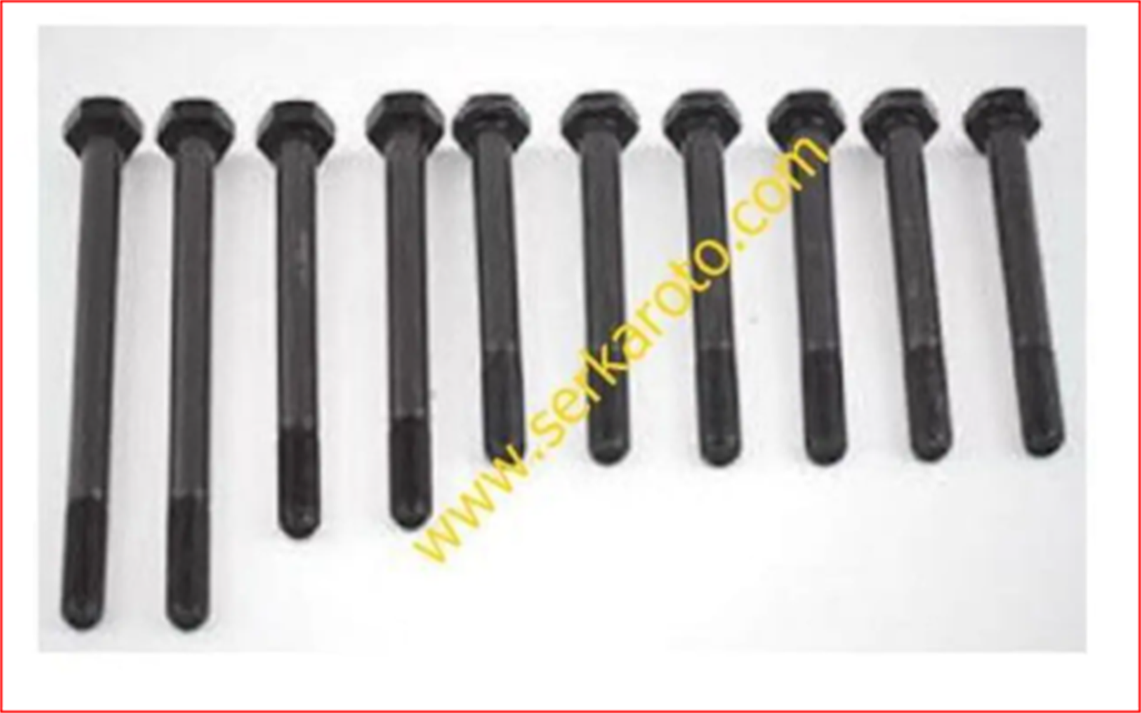 4369822-STK - (21754) SILINDIR KAPAK SAPLAMA TK( CIVATA TAKIMI )DKS 131 1600-SRK-TOFAS / SRK