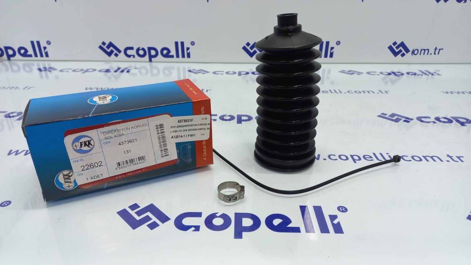 4373921F - (FKK-22602)DIREKSIYON KORUGU SOL KISA 131 DKS (DOGAN KARTAL SAHIN) SLX / FKK