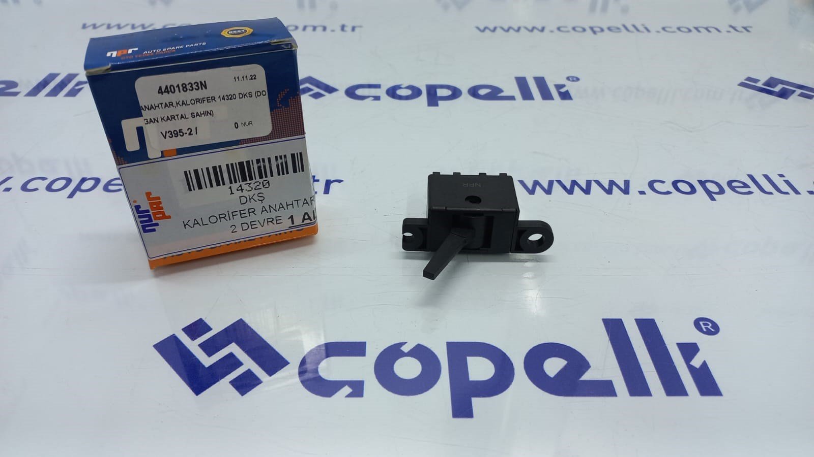 4401833N - ANAHTAR,KALORIFER 14320 DKS (DOGAN KARTAL SAHIN) / NUR